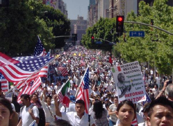 Los Angeles Marches ...