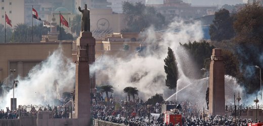 Egypt in flames...