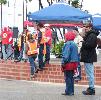 Over 1,000 Turn Out in San Diego to Support Wisconsin Workers