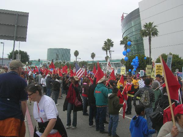 Workers of Los Angel...