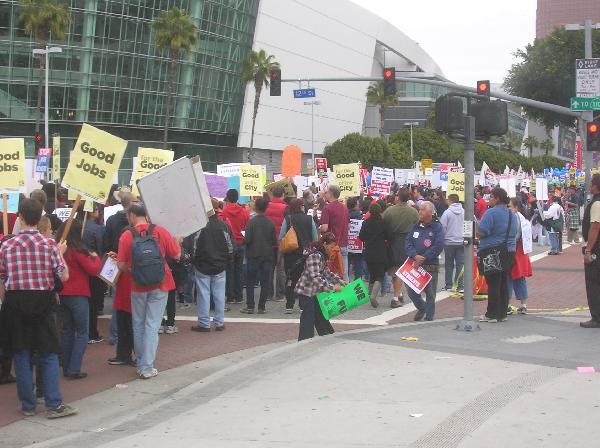 Workers of Los Angel...