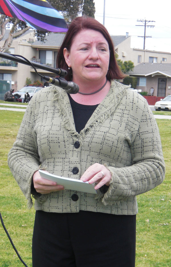 Toni Atkins...