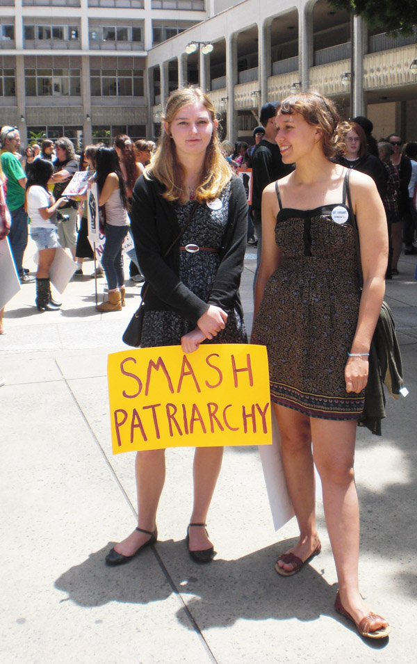 Smash patriarchy...