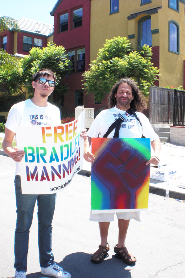 Free Bradley Manning...