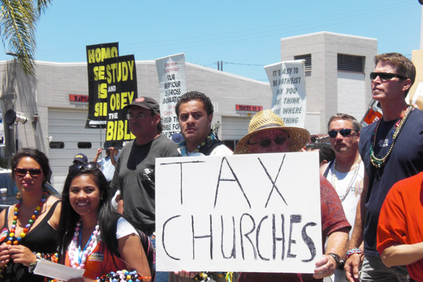 "Tax Churches&q...