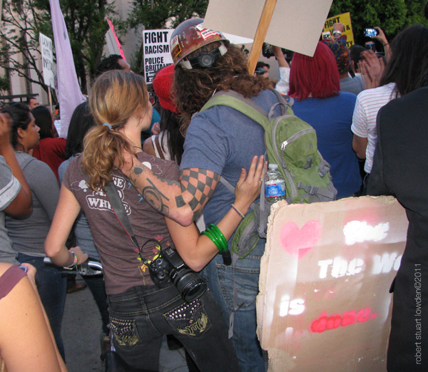 Occupy LA Couple...
