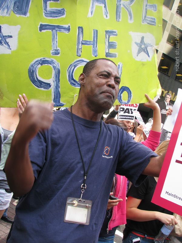 Occupy LA Protester...