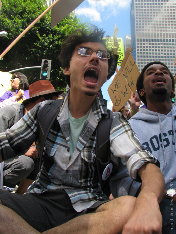 Occupy LA Protester...