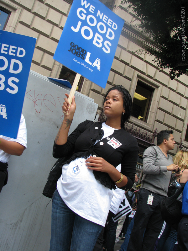 Occupy LA Pregnant P...