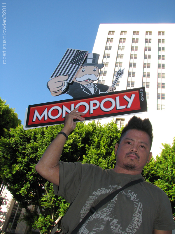 Occupy LA Protester ...