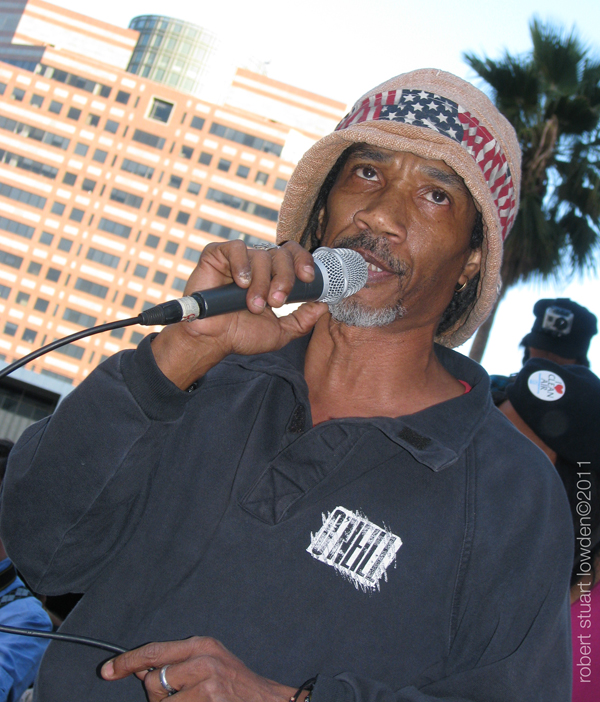 Occupy LA Protester ...