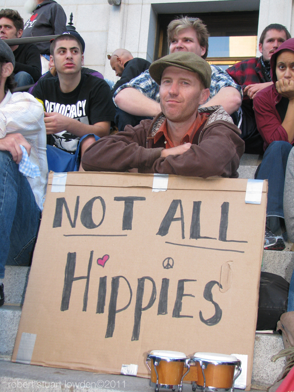 Occupy LA Non Hippie...