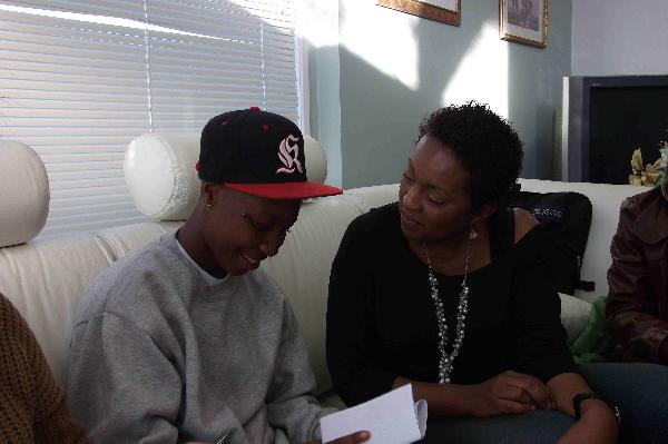 L.A. teen,  Sharnice...