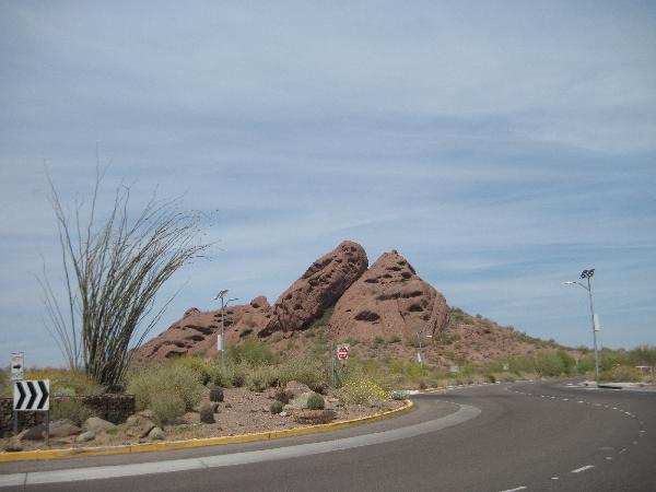 red rocks