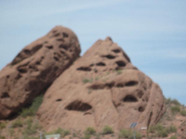 red rocks