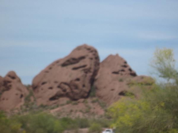 red rocks