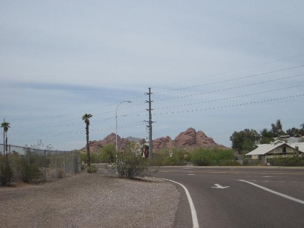 red rocks