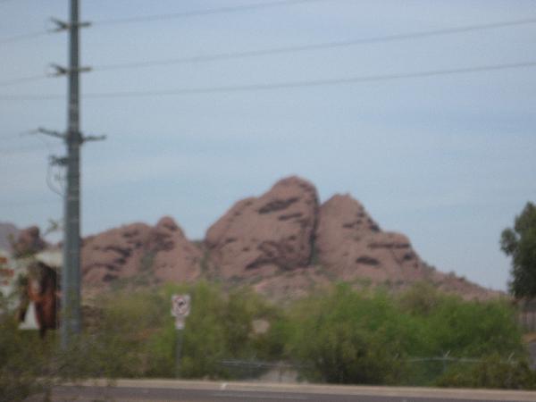 red rocks