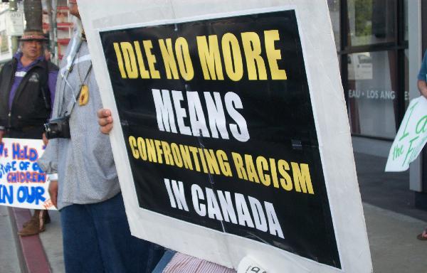Idle No More visits ...