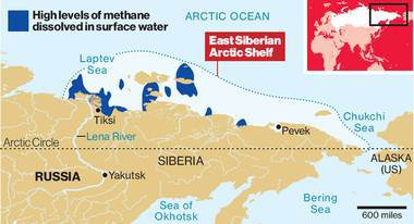 NASA: Arctic methane...