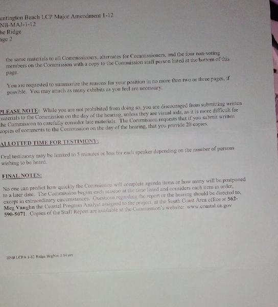 Page 2 of the Notice...