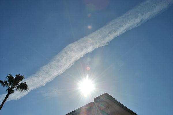 Chemtrail over the G...