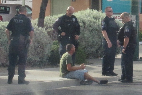 Mesa Police force ma...