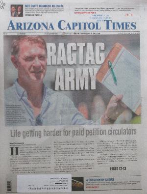 Ragtag army of petition circulators in Arizona