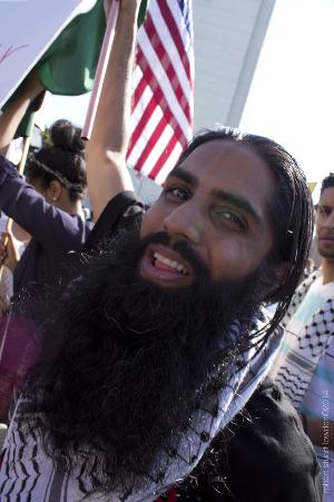 Los Angeles Anti Israeli Protestors