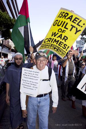 Answer / Los Angeles Anti Israeli Protestor