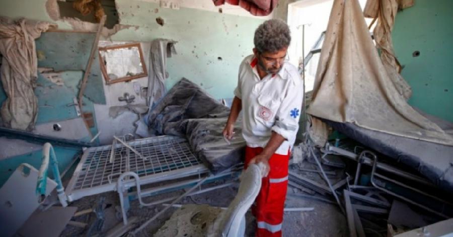 Al-Aqsa Hospital Hit...