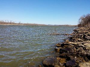 The Colorado “river” is a tiny trickle you can literally step across