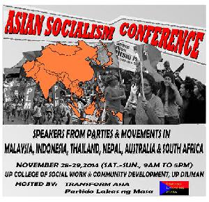 Asian Socialism Conference in the Philippines