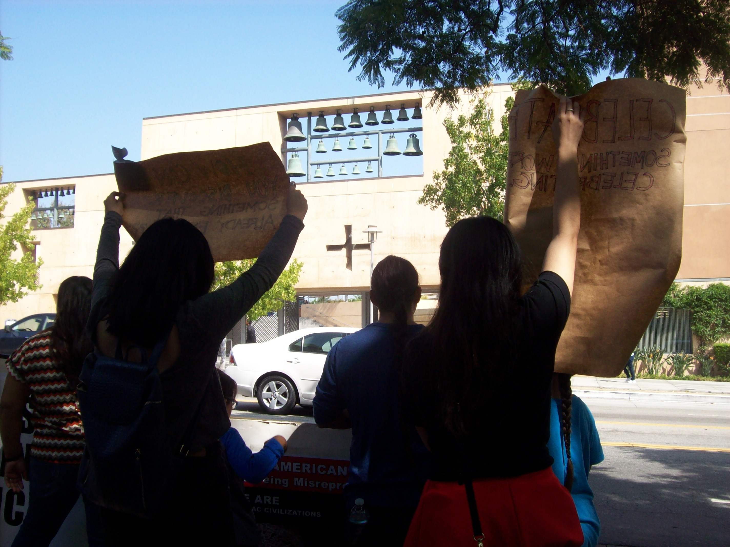 Columbus Day Protest...