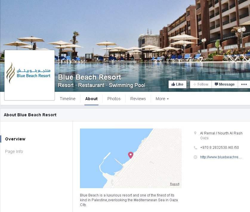 Blue beach Resort op...