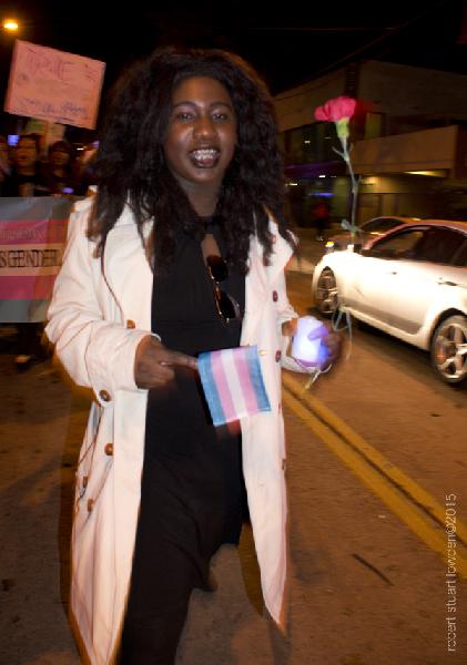 Trans Day Marcher We...