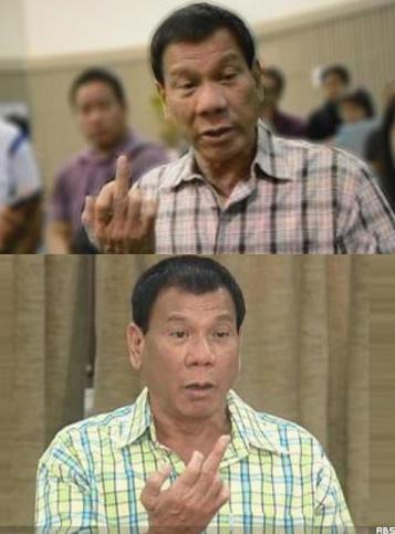 Rodrigo Duterte...
