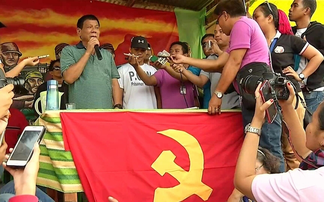 Duterte with the CPP...
