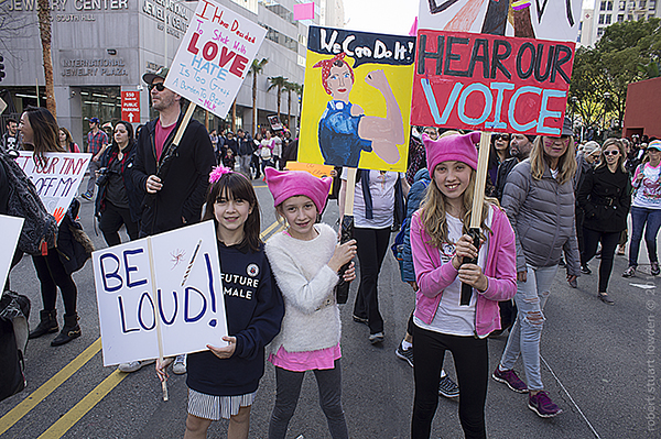 Woman's March Los An...