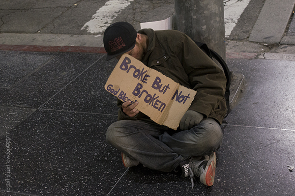 Homeless Man HollyWo...