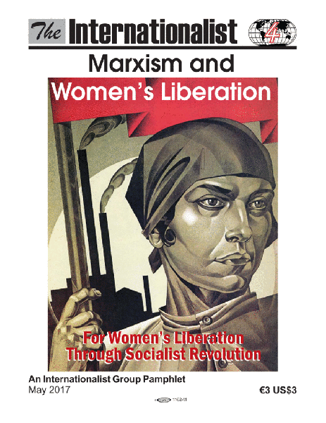 New pamphlet: Marxis...