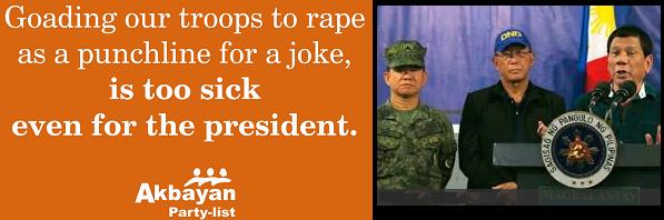Philippines: “Rape...