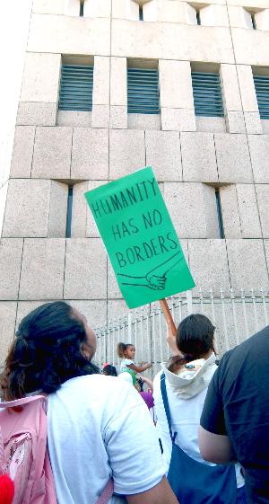 Looking Up at Detainees 2