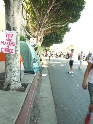 OccupyICE LA Encampment