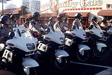 COPS PROTECT L.A. MA...