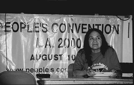 Dolores Huerta at th...