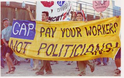 Gap Protest Comes to...