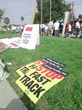LA Labor Day--Signs ...
