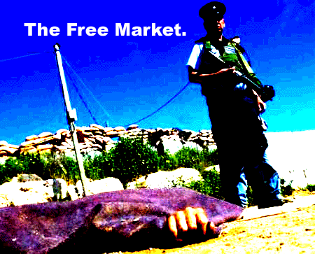 the free market...