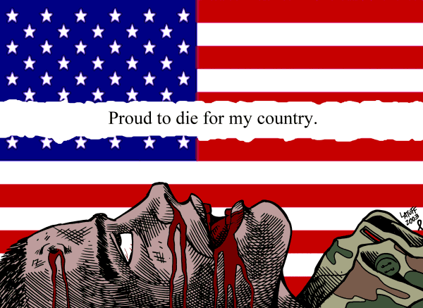 Proud to die for my ...